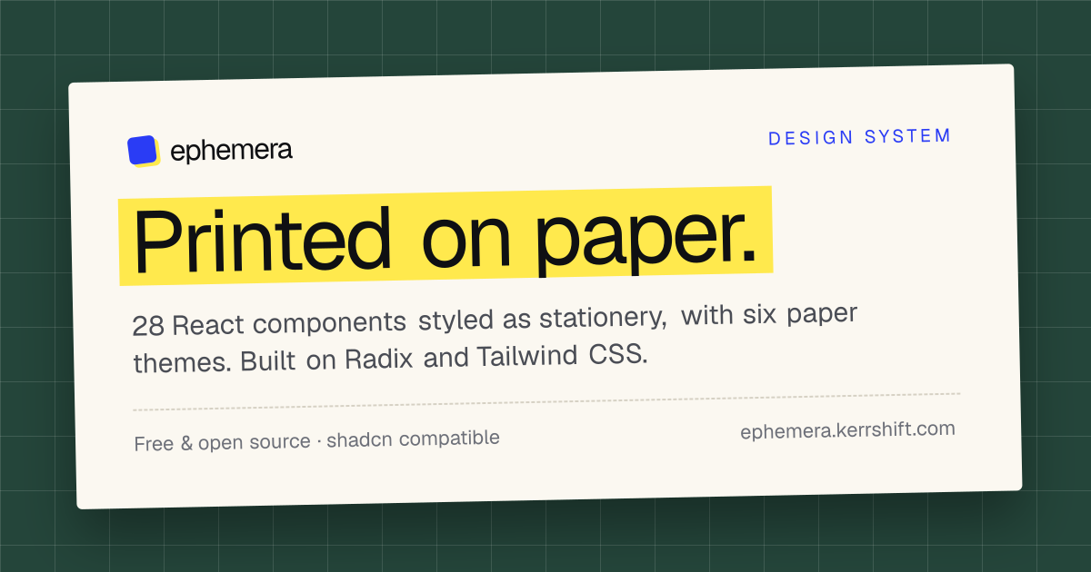 @ephemera preview